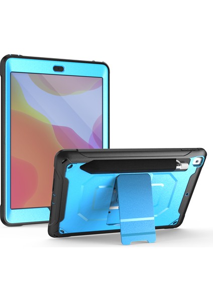Stand Pc Tpu iPad 10.2 Kalem Tutuculu (2019 2020 2021) Tablet Kılıfı (Yurt Dışından)