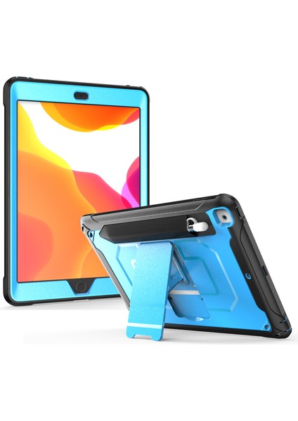 Stand Pc Tpu iPad 10.2 Kalem Tutuculu (2019 2020 2021) Tablet Kılıfı (Yurt Dışından)