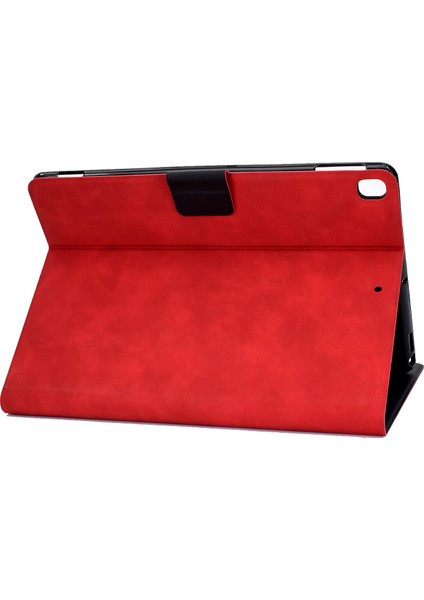 iPad 10.2 (2019 2020) Buzağı Dokulu Deri Kart Tutucu Ayarlanabilir Stand Koruyucu Tablet Kılıfı (Yurt Dışından) fırsatları
