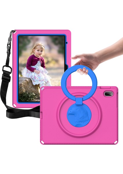 iPad 10.9 (2022) Kartal Desenli Döner Tekme Standı Omuz Askılı Tablet Kılıfı (Yurt Dışından) fiyatları