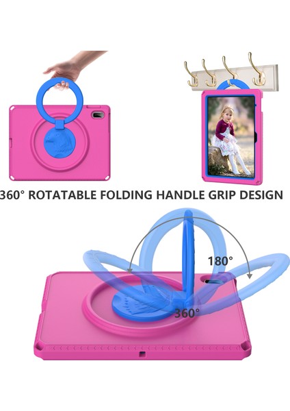 iPad 10.9 (2022) Kartal Desenli Döner Tekme Standı Omuz Askılı Tablet Kılıfı (Yurt Dışından) fırsatları