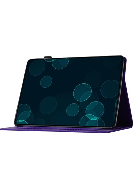 iPad Pro 11 (2024) Elmas Dokulu Kart Tutucu Stand Çizilmez Tablet Kılıfı (Yurt Dışından)