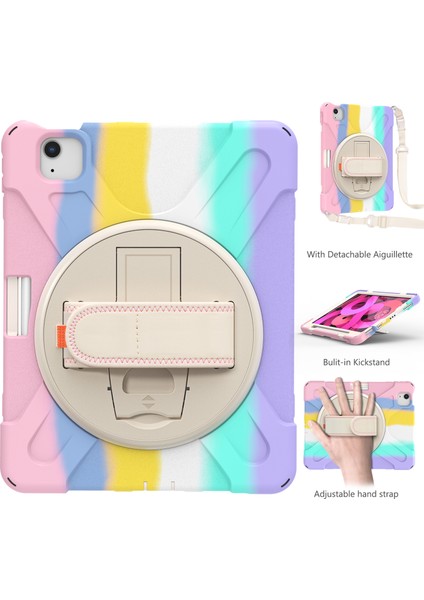 Döner Tekme Standı iPad Air (2020 2022) Manyetik Emme Kalem Yuvası Tamlı Tablet Kılıfı (Yurt Dışından) fiyatları