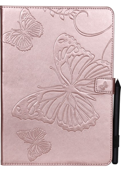 Serisi Künye Çiçek Standı Cüzdan Deri iPad Air 10.5 (2019) PRO 10.5 (2017) Tablet Kılıfı (Yurt Dışından)