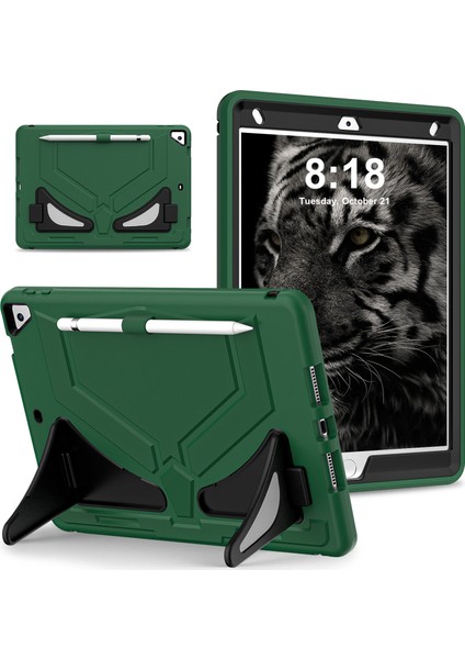 iPad 10.2 (2019 2020 2021) Koruyucu Leopar Standı Tablet Kılıfı (Yurt Dışından)