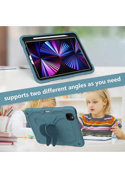 iPad Pro 11 Şekli Standı Silikon Pc Omuz Askılı Tablet Kılıfı (Yurt Dışından) fırsatları