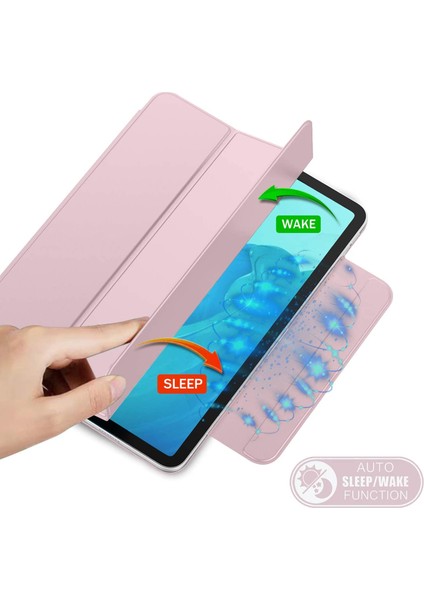 Üç Katlı Stand Otomatik Uyandırma Uyku Pu Deri Manyetik iPad Pro 12 9 Inç (2021) Tablet Kılıfı (Yurt Dışından) fiyatları