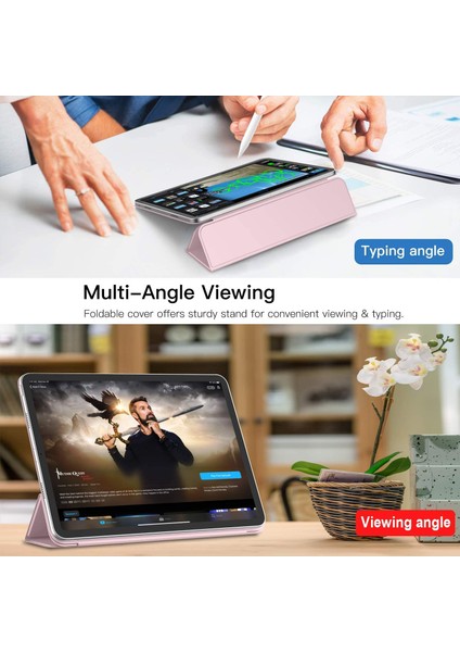 Üç Katlı Stand Otomatik Uyandırma Uyku Pu Deri Manyetik iPad Pro 12 9 Inç (2021) Tablet Kılıfı (Yurt Dışından) indirimleri