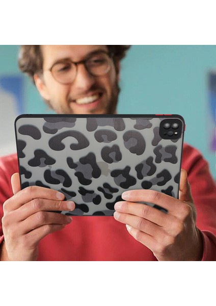 iPad Pro 11 (2020 2021 2022) Desen Baskı Pc Tpu Leopar Tablet Kılıfı (Yurt Dışından) modelleri