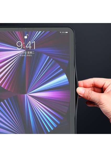 iPad Pro 10 5 Inç (2017) HAVA 10 5 Inç (2019) Moda Doku Serisi Deri Tablet Kılıfı (Yurt Dışından)