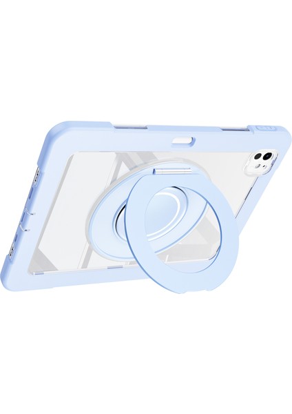 iPad Pro 11 (2024) Pc Silikon Düşmeyi Önleyici Döner Destekli Tablet Kılıfı (Yurt Dışından) fiyatları