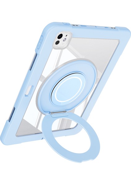 iPad Pro 11 (2024) Pc Silikon Düşmeyi Önleyici Döner Destekli Tablet Kılıfı (Yurt Dışından) modelleri