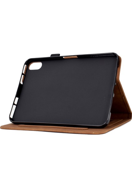 iPad 10.9 (2022) Mikrofiber Deri Tpu Tam Koruma Kule Desenli Baskılı Katlanabilir Standlı Kart Tutucu Koruyucu Tablet Kılıfı (Yurt Dışından)