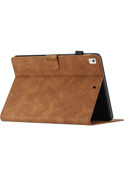 iPad 10.2 (2020 2019) Pu Deri Kart Yuvası Stand Tablet Kılıfı (Yurt Dışından) indirimleri