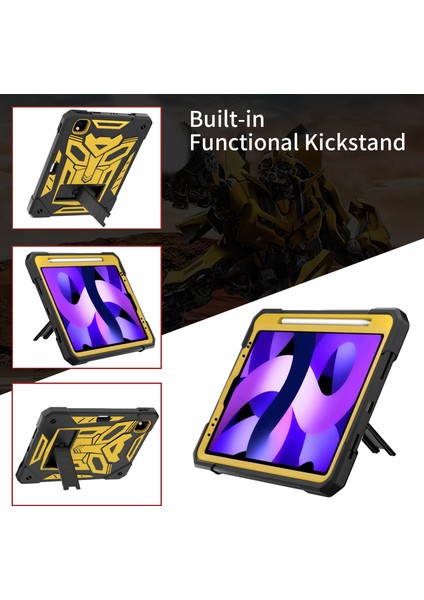 iPad Pro 11 (2018 2020 2021 2022) Silikon Pc Stand ve Kalem Tutucu Tablet Kılıfı (Yurt Dışından)