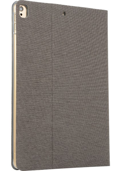 Jfptc Kumaş Doku Akıllı Stand Deri iPad 10.2 (2019 2020 2021) Tablet Kılıfı (Yurt Dışından)