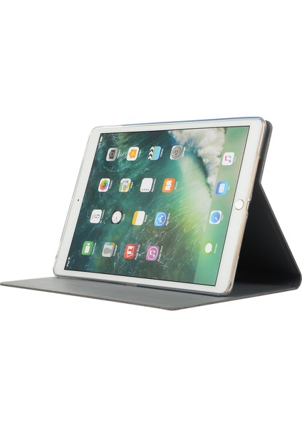 Jfptc Kumaş Doku Akıllı Stand Deri iPad 10.2 (2019 2020 2021) Tablet Kılıfı (Yurt Dışından)