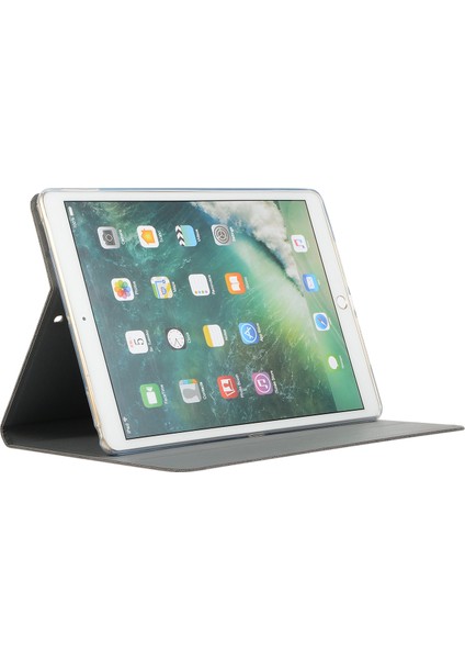 Jfptc Kumaş Doku Akıllı Stand Deri iPad 10.2 (2019 2020 2021) Tablet Kılıfı (Yurt Dışından)