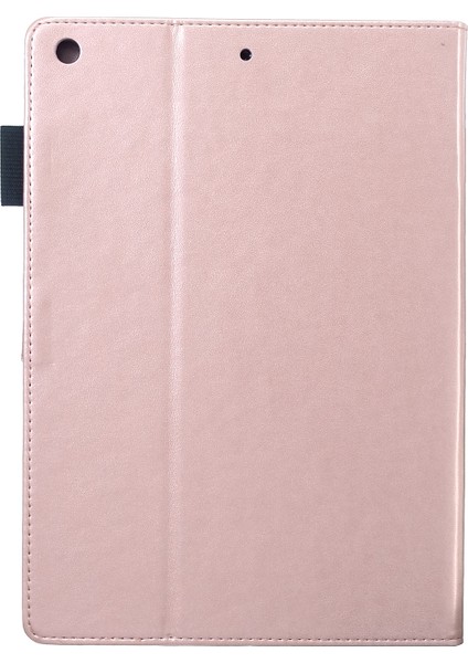 Baskı Çiçek Yapay Elmas Cüzdan Deri Stand iPad 10.2 (2019 2020 2021) Tablet Kılıfı (Yurt Dışından)