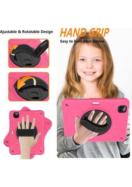 iPad Pro 11 Silikon Pc Döner Tekme Standı Kalem Tutuculu Koruyucu Tablet Kılıfı (Yurt Dışından) indirimleri