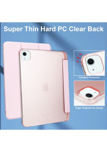 iPad Air 11 (2024) Pu Deri Akıllı Pürüzsüz Mat Arka Dahili Kalem Tutucu Tablet Kılıfı (Yurt Dışından) indirimleri
