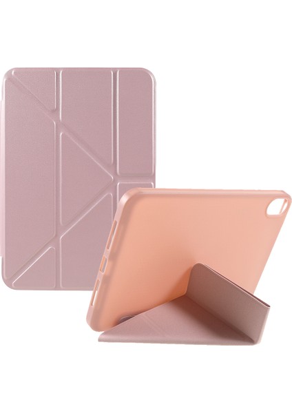Folyo Standı Deforme Edilebilir Silikon Pu Deri iPad Mini (2021) Otomatik Uyandırma uyku Özellikli Akıllı (2021) Tablet Kılıfı (Yurt Dışından)
