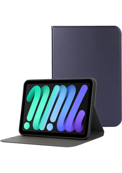 iPad Mini (2021) Koruyucu Otomatik Uyandırma uyku Standlı Pu Deri Tablet Kılıfı (Yurt Dışından)