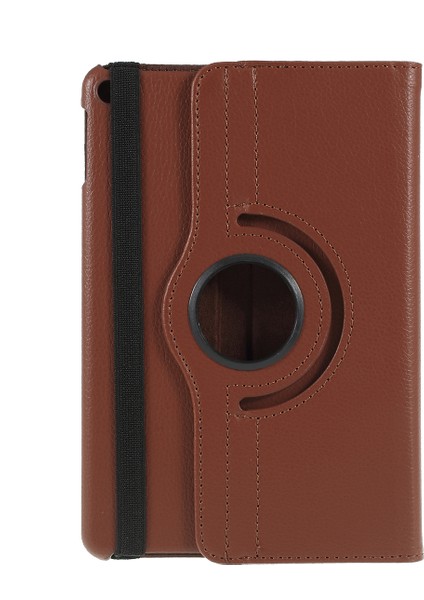 iPad Mini Standlı Litchi Doku Pu Deri Koruma (2019) 7 9 Inç Tablet Kılıfı (Yurt Dışından)