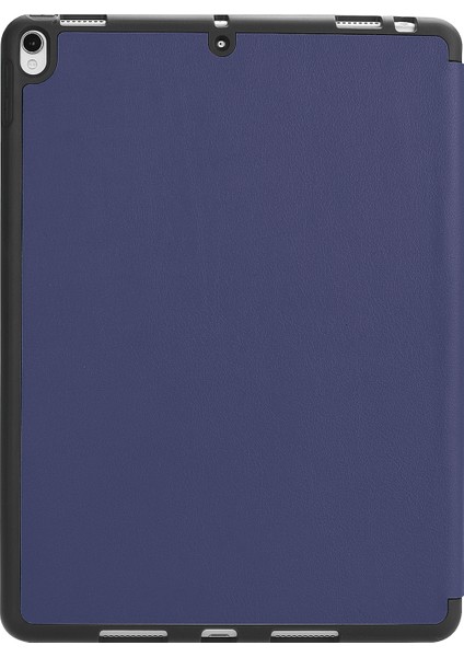 iPad Air (2019) PRO (2017) Ince Pu Deri Kalem Yuvalı Üç Katlı Stand Koruyucu Tablet Kılıfı (Yurt Dışından) modelleri