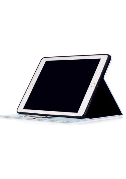 iPad 9.7 Inç (2017 2018) Desen Baskı Kartı Yuvası Standı Koruyucu Baykuş Dalda Tablet Kılıfı (Yurt Dışından) indirimleri