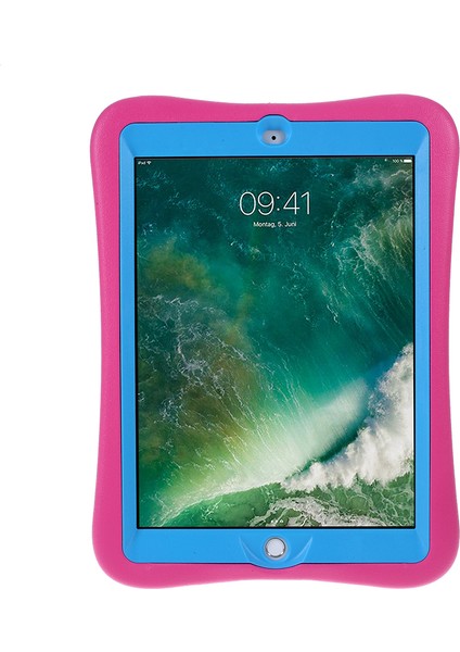 360° Dönebilen Tekme Standı Eva iPad 10.2 (2020 2019) ROSE Tablet Kılıfı (Yurt Dışından)