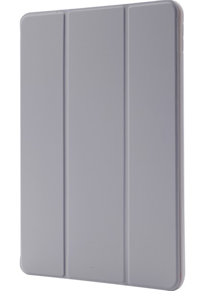 iPad 10.2 (2019 2020 2021) Pu Deri Tpu Üçe Katlanmış Stand Düşmeyi Önleyici Kalem Yuvalı Tablet Kılıfı (Yurt Dışından)