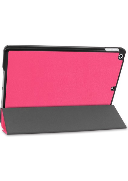 iPad 10.2 (2019 2020 2021) Üç Katlı Stand Otomatik Uyku uyandırma Özellikli Pu Deri Koruyucu Akıllı Rose Tablet Kılıfı (Yurt Dışından) indirimleri
