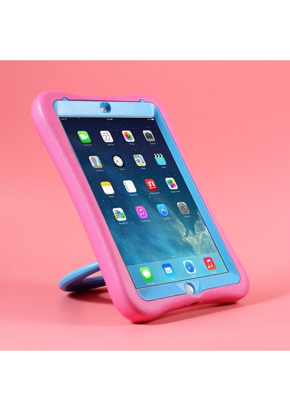 iPad 9 7 Inç (2018 2017) 360 Derece Döner Tekme Standlı Serin Eva Tablet Kılıfı (Yurt Dışından)