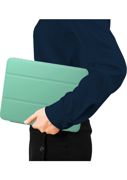 Deri iPad Air (2020) Kalem Yuvalı Tpu Iç Tablet Kılıfı (Yurt Dışından)