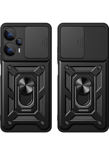 Xiaomi Poco F5 Kılıf Magnetik Standlı Kamera Korumalı Uyumlu Titanshield Kılıf Üstün Dayanıklılık. modelleri