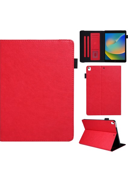 iPad Air (2013) AIR 2 ipad 9 7 Inç (2017 2018) Deri Kart Sahipleri Çevirmeli Stand Tablet Kılıfı (Yurt Dışından)