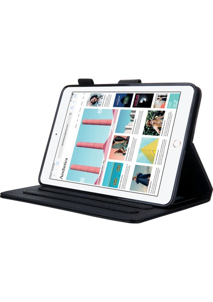 iPad Mini (2019) Kart Saklamalı Deri 7 9 Inç 4 3 2 1 Tablet Kılıfı (Yurt Dışından)