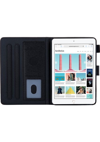 iPad Mini (2019) Kart Saklamalı Deri 7 9 Inç 4 3 2 1 Tablet Kılıfı (Yurt Dışından)