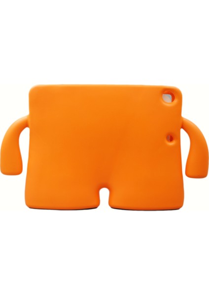 3D Sevimli Karikatür Şekilli Eva Kolu Standı iPad 10.2 (2019 2020 2021) TURUNCU Tablet Kılıfı (Yurt Dışından)