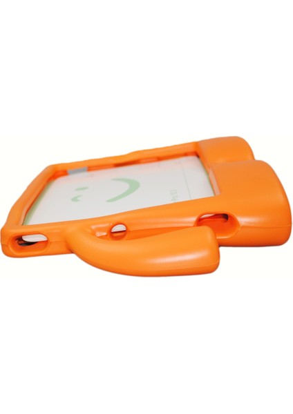 3D Sevimli Karikatür Şekilli Eva Kolu Standı iPad 10.2 (2019 2020 2021) TURUNCU Tablet Kılıfı (Yurt Dışından)