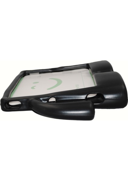 3D Sevimli Karikatür Şekilli Eva Kolu Standı iPad 10.2 (2019 2020 2021) SIYAH Tablet Kılıfı (Yurt Dışından) modelleri