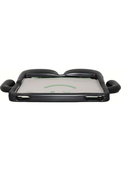 3D Sevimli Karikatür Şekilli Eva Kolu Standı iPad 10.2 (2019 2020 2021) SIYAH Tablet Kılıfı (Yurt Dışından) indirimleri