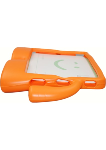 3D Sevimli Karikatür Şekilli Eva Kolu Standı iPad 10.2 (2019 2020 2021) TURUNCU Tablet Kılıfı (Yurt Dışından)