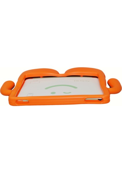 3D Sevimli Karikatür Şekilli Eva Kolu Standı iPad 10.2 (2019 2020 2021) TURUNCU Tablet Kılıfı (Yurt Dışından)