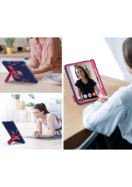 iPad Air 13 (2024) Silikon Pc stand Lacivert Tablet Kılıfı (Yurt Dışından) indirimleri