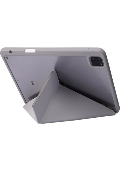 iPad Pro 13 (2024) Otomatik Uyandırma uyku ile Origami Standlı Deri Tablet Kılıfı (Yurt Dışından) modelleri