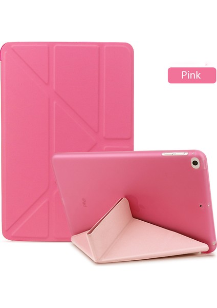Çok Katlı Pu Deri iPad Mini (2019) Stand 7 9 Inç mini 4 Rose Tablet Kılıfı (Yurt Dışından)