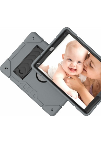 iPad 10.2 (2019 2020 2021) Standı Ağır Hizmet Tpu Pc Kaymaz Tablet Kılıfı (Yurt Dışından) fırsatları