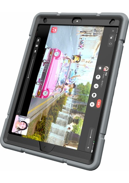 iPad 10.2 (2019 2020 2021) Standı Ağır Hizmet Tpu Pc Kaymaz Tablet Kılıfı (Yurt Dışından) indirimleri